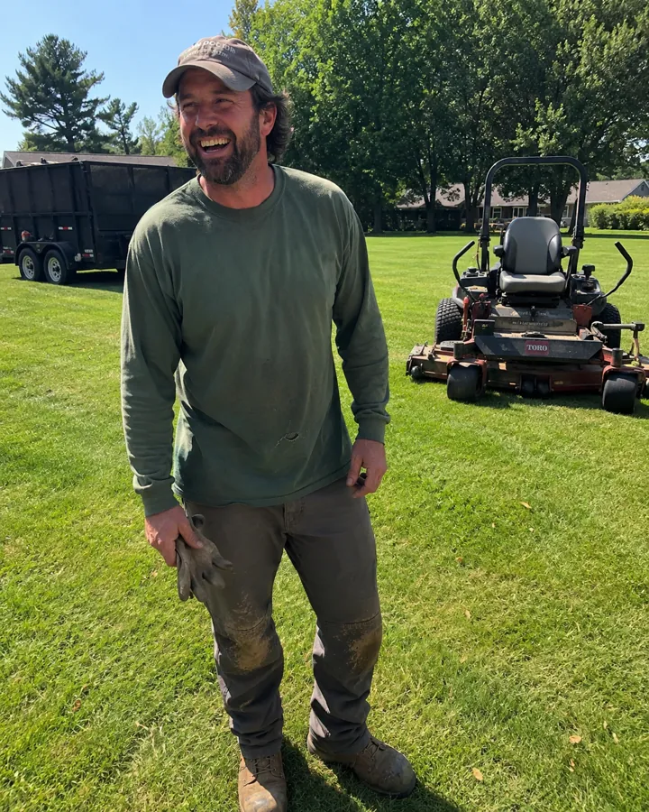 Jason B., landscaping contractor and R.A.S Group client