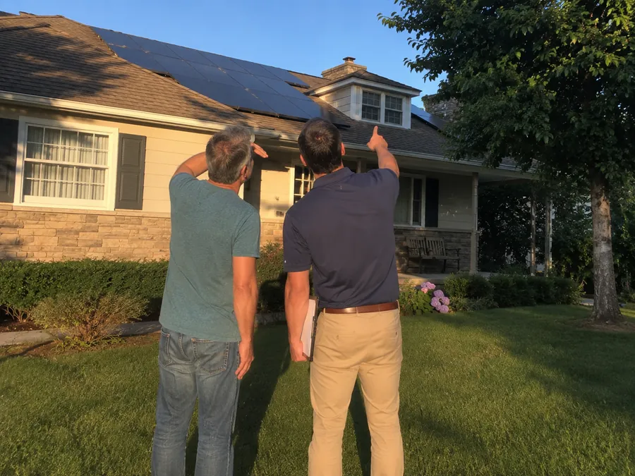 Walking the roofline