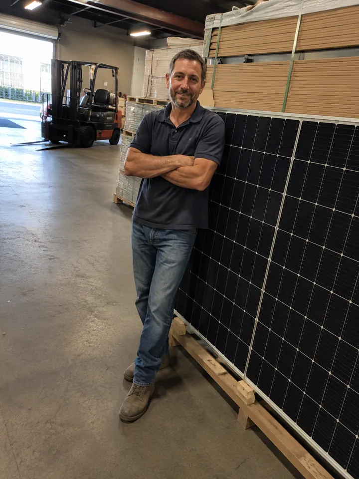 Frank D., solar installation client of R.A.S Group