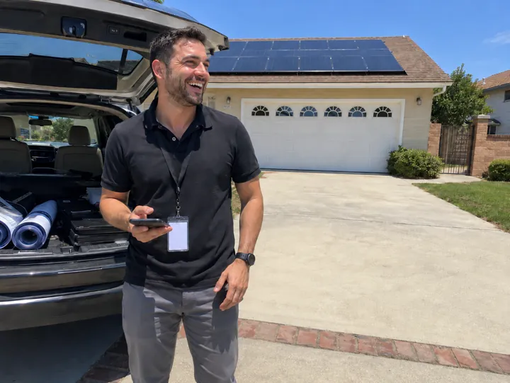 Marcus J., solar sales client of R.A.S Group