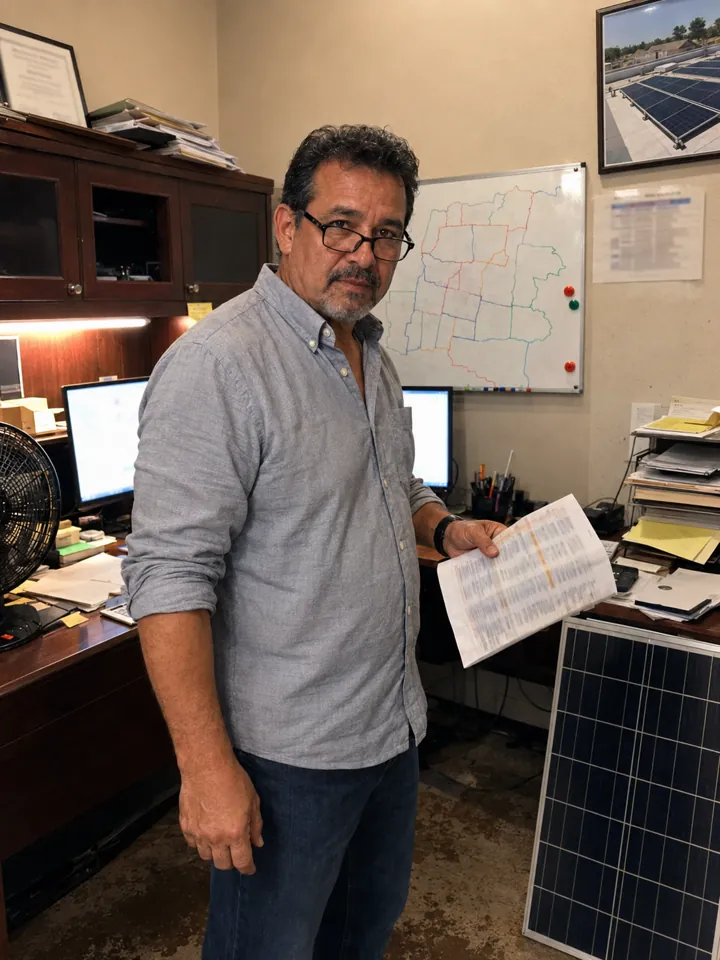 Luis G., residential solar client of R.A.S Group